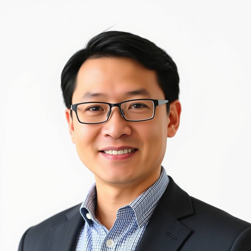 A professional headshot of Michael Chen, the CTO of EduNexus Academy.